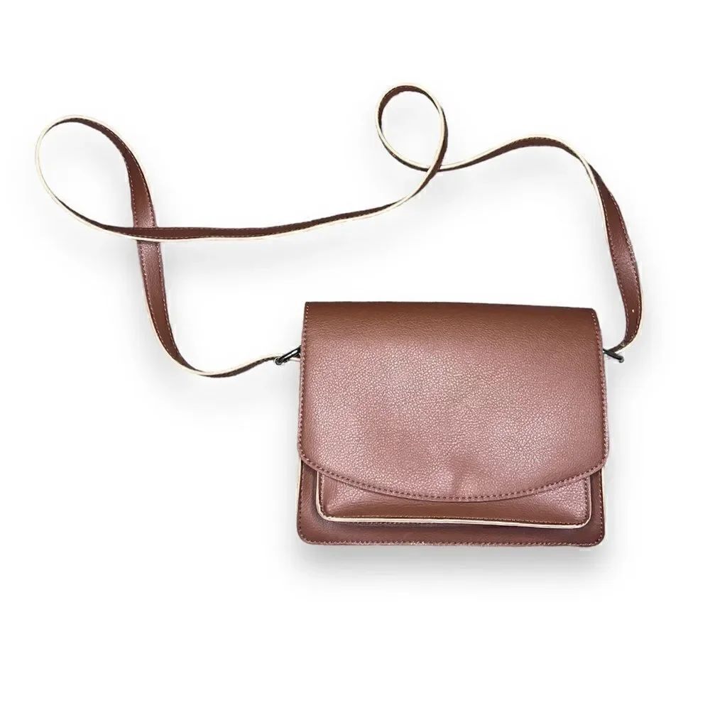 Sole Society Brown Crossbody Purse